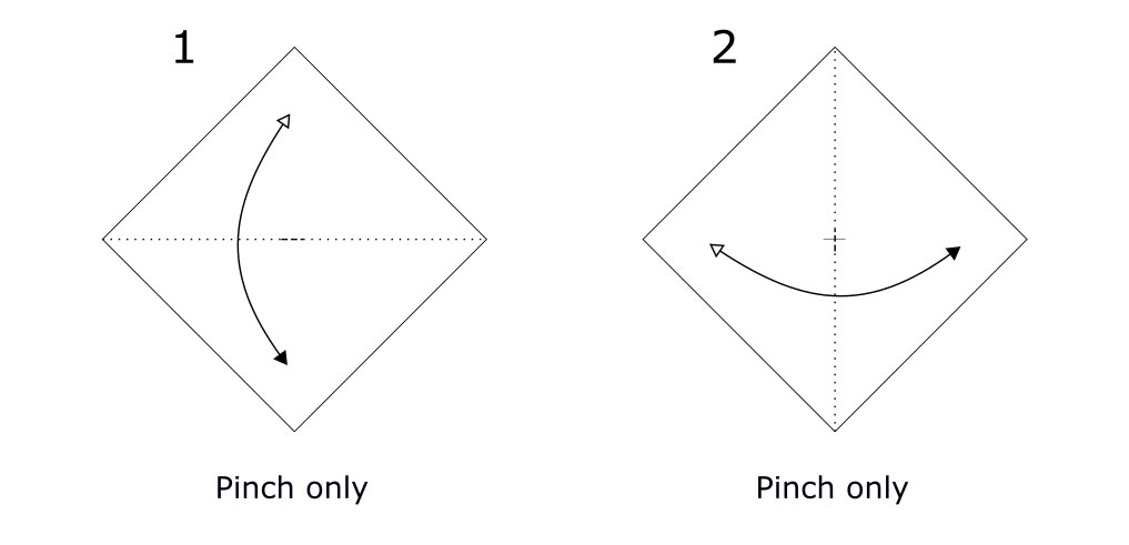 Origami envelope diagram (S1)