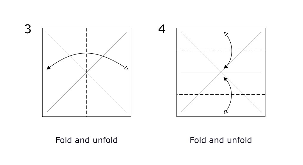 Origami Rabbit diagram (S2)