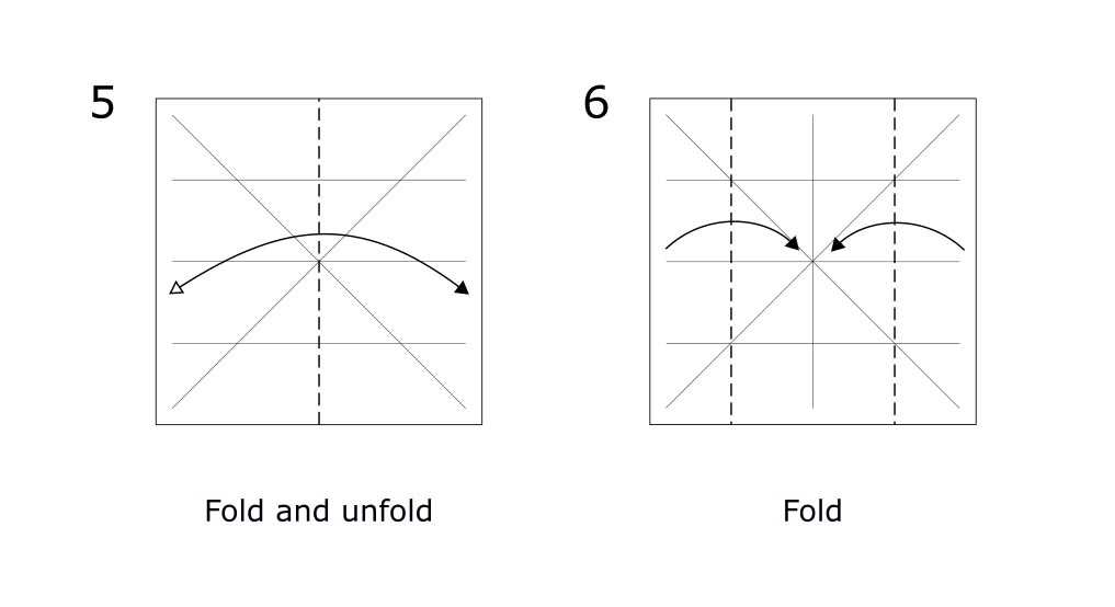 Origami Rabbit diagram (S3)