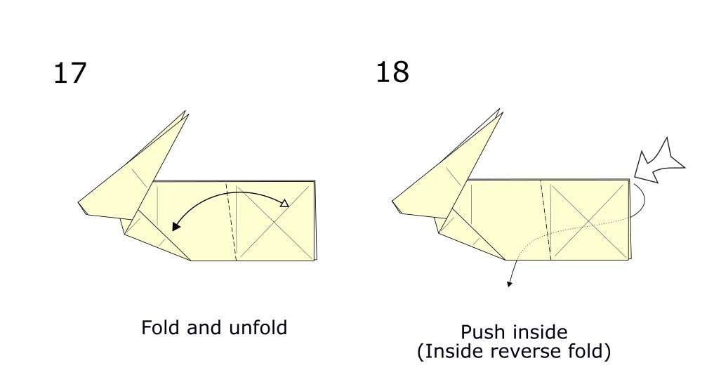 Origami Rabbit diagram (S9)
