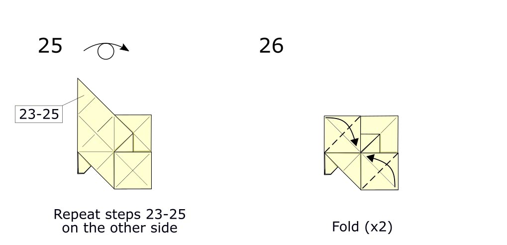 Origami Horse (diagram s13)