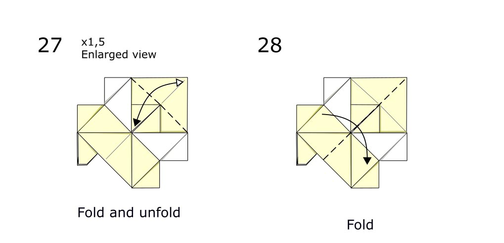 Origami Horse (diagram s14)