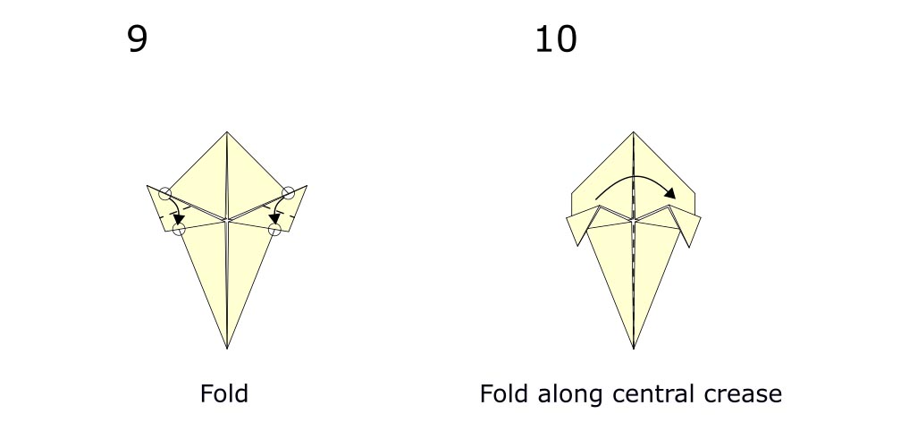 Origami turkey (diagram s5)